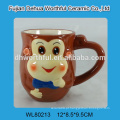 Novidade, design, cerâmico, leite, caneca, macaco, FORMA